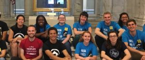 Veronica Robb and other Young Advocated at DC City Coucil